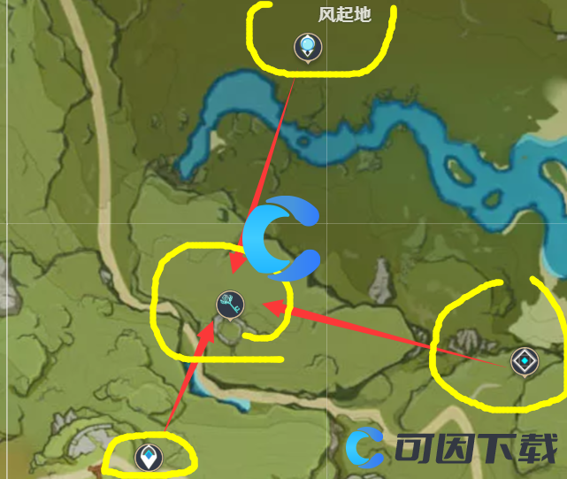 《原神》蒙德第6个地灵龛位置分享