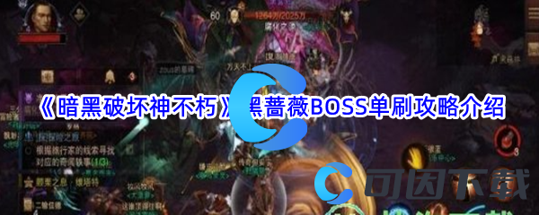 《暗黑破坏神不朽》黑蔷薇BOSS单刷攻略介绍