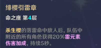 《原神》角色伤害提升拐百科八重神子四命效果