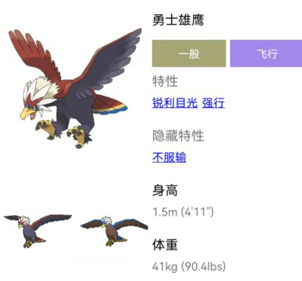《宝可梦朱紫》勇士雄鹰配招攻略
