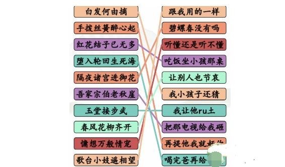 《汉字找茬王》完成狂飙台词押韵挑战通关攻略