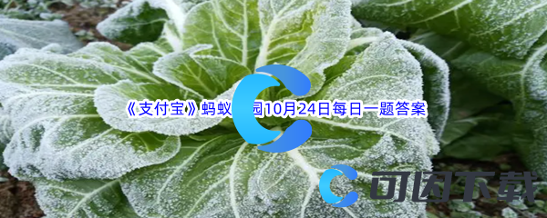 2023年《支付宝》蚂蚁庄园10月24日每日一题答案最新(2)