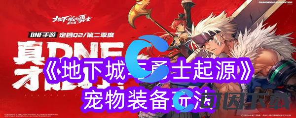 《地下城与勇士起源》宠物装备玩法