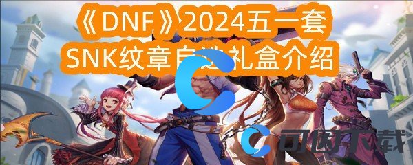 《DNF》2024五一套SNK纹章自选礼盒介绍