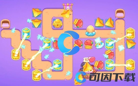 《保卫萝卜4》阿波与魔法宝藏第二关通关攻略