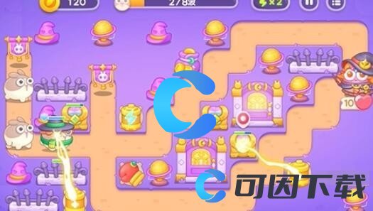 《保卫萝卜4》阿波与魔法宝藏第十六关图文攻略