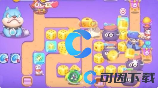 《保卫萝卜4》阿波与魔法宝藏第三十关图文攻略