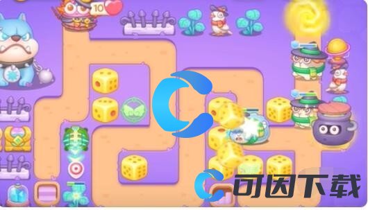 《保卫萝卜4》阿波与魔法宝藏第三十关图文攻略
