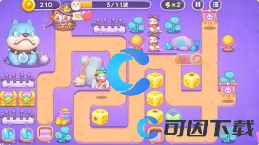 《保卫萝卜4》阿波与魔法宝藏第三十关图文攻略