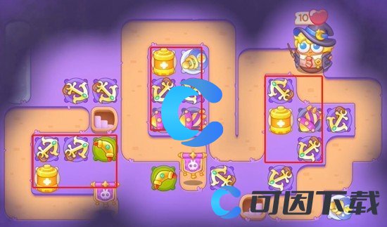 《保卫萝卜4》阿波与魔法宝藏第三十五关图文攻略