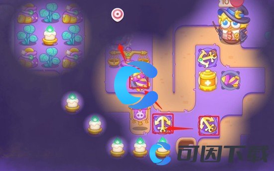《保卫萝卜4》阿波与魔法宝藏第三十五关图文攻略