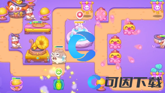 《保卫萝卜4》阿波与魔法宝藏第五十五关图文攻略
