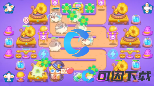 《保卫萝卜4》阿波与魔法宝藏第五十九关图文攻略