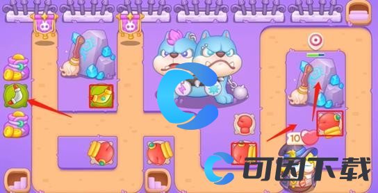《保卫萝卜4》阿波与魔法宝藏第六十关图文攻略
