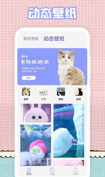 我的猫咪壁纸软件截图