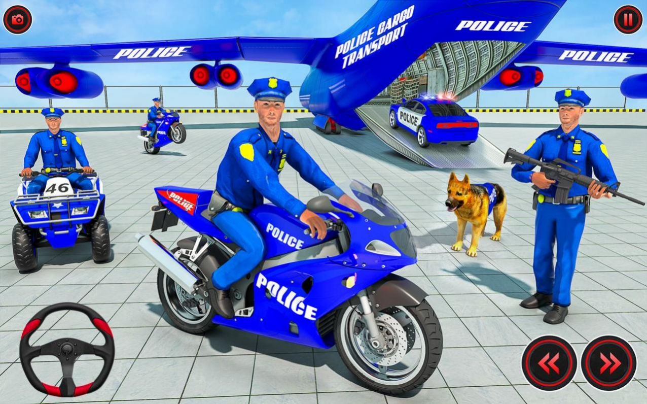 警察货物运输卡车手游app