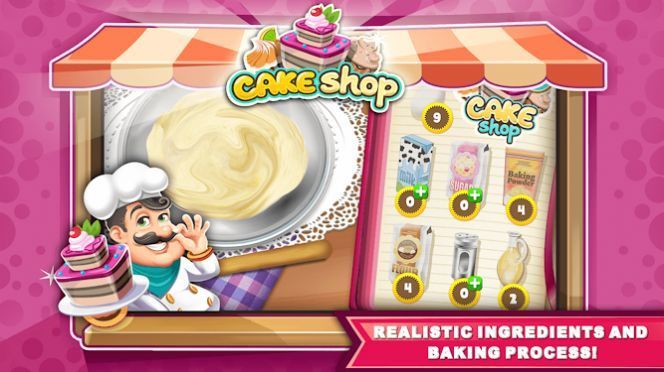 蛋糕制造帝国厨师物语手游app