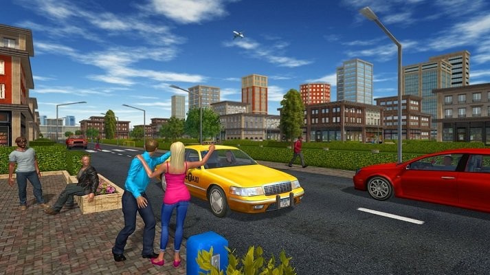 出租车司机工作模拟器游戏截图