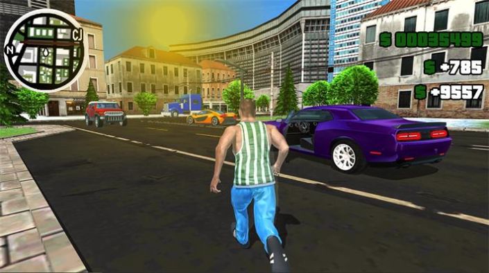 圣安城市驾驶游戏截图
