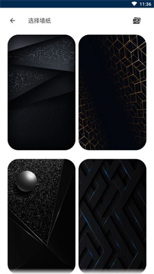 黑色动态壁纸手机软件app