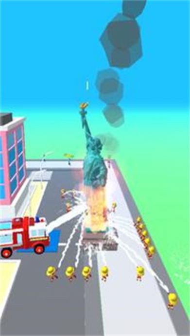 消防员快跑拯救城市游戏截图
