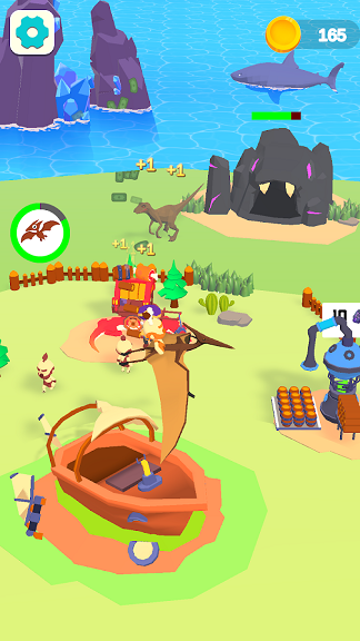 建设恐龙岛游戏截图