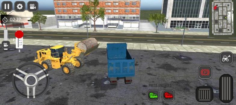 卡车和推土机模拟器游戏截图