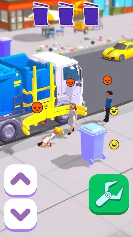 城市清洁车驾驶游戏截图