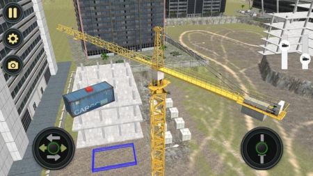 城市塔式起重机模拟器游戏截图