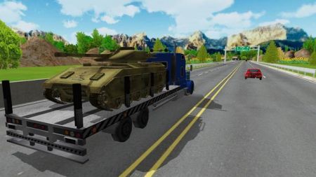 坦克运输车3D手游app