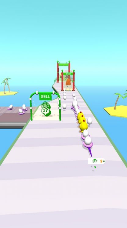 蛋匙冲刺游戏截图