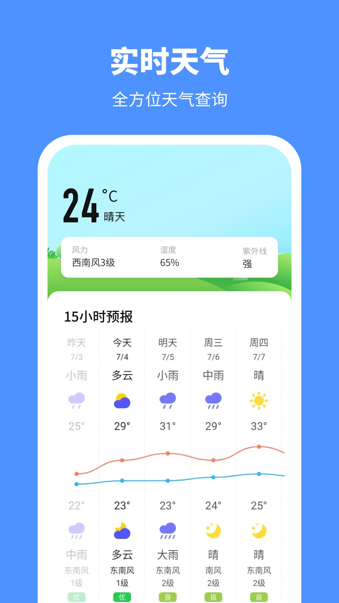 晴天计步手机软件app