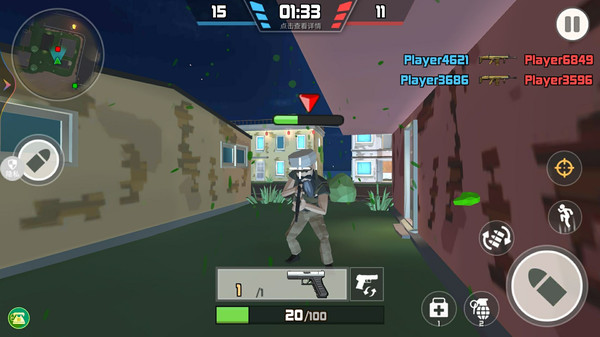 战地枪战模拟游戏截图