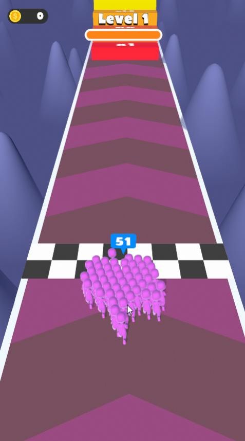 人群怪物奔跑3D手游app