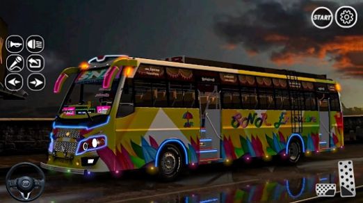 公共旅游巴士城市游戏截图