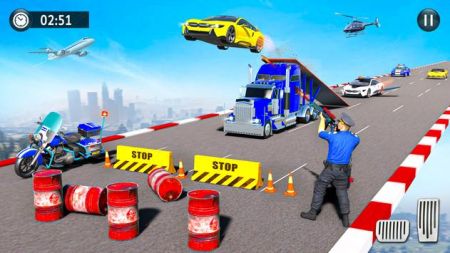 飞行警车特技手游app