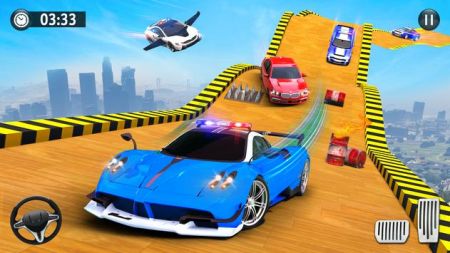 飞行警车特技手游app