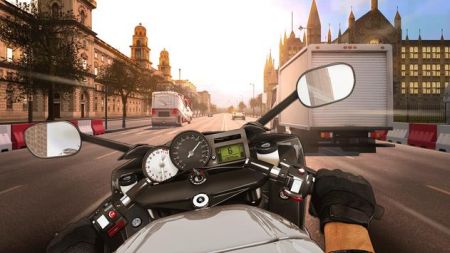 城市摩托车在线游戏截图
