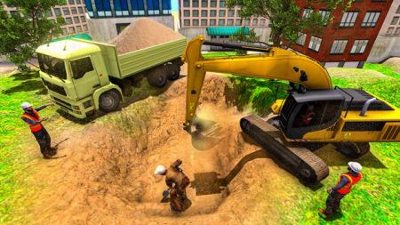 越野乡村挖掘机手游app