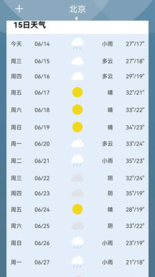 福瑞天气手机软件app