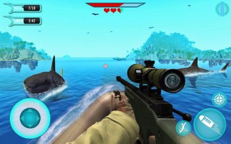 愤怒鲨鱼狙击手3D游戏截图