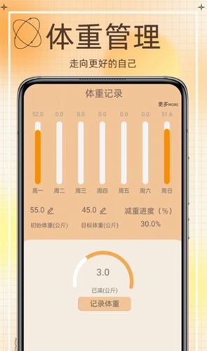 热量减肥食谱手机软件app