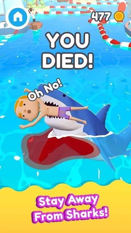 鲨鱼逃生3D手游app
