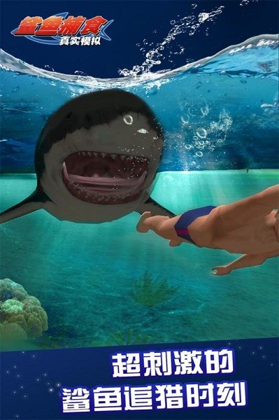 真实模拟鲨鱼捕食手游app