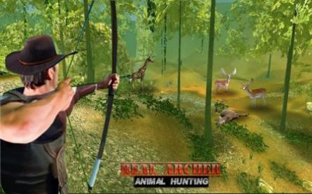 真正的弓箭手动物狩猎游戏截图