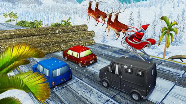 圣诞童车比赛游戏截图