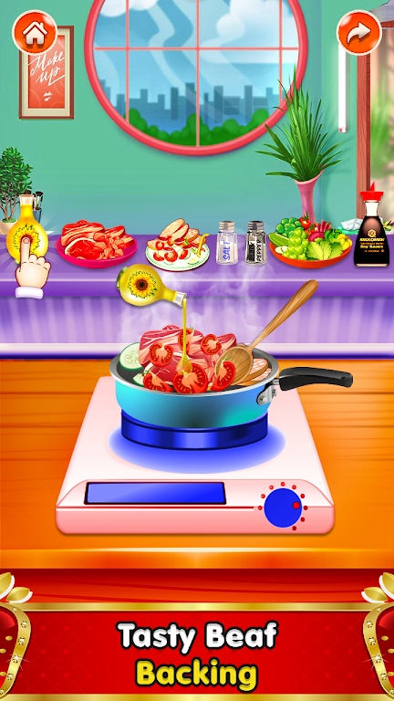 中国美食3D烹饪手游app