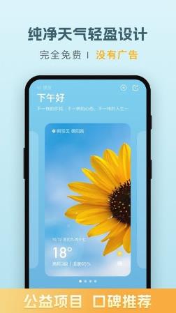 纯净天气预报手机软件app