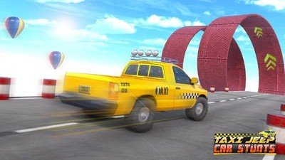 出租车坡道特技赛3D游戏截图