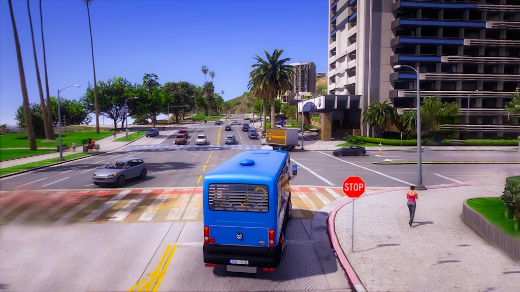 迷你巴士模拟游戏截图